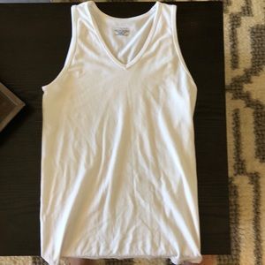 Athleta white top